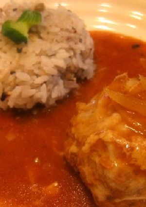 煮込みチーズハンバーグ-レシピのメイン写真