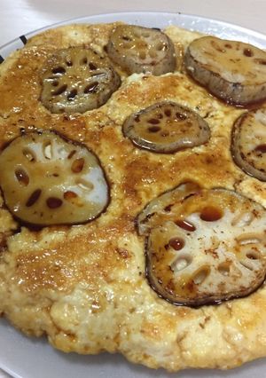みきママの挟まないレンコンの挟み焼き-レシピのメイン写真