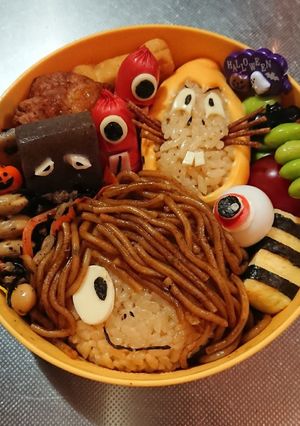 ゲゲゲの鬼太郎★キャラ弁★遠足お弁当-レシピのメイン写真