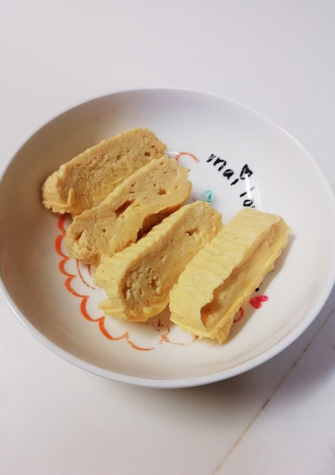 ダイソー　レンジで簡単！だし巻きたまご-レシピのメイン写真