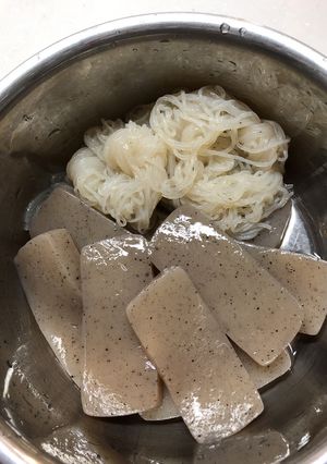 こんにゃくを煮込む前の下処理 下ごしらえ-レシピのメイン写真