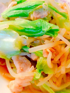 シャキシャキ☆基本の肉野菜炒め-レシピのメイン写真