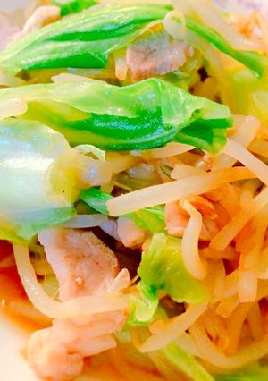 シャキシャキ☆基本の肉野菜炒め-レシピのメイン写真