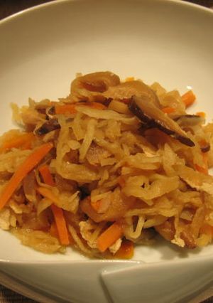 切干大根の煮物-レシピのメイン写真