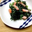 ほうれん草とかまぼこのわさび醤油マヨ