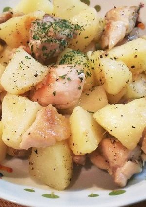 ジャーマンポテト風★鶏肉でガッツリメイン-レシピのメイン写真