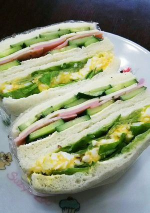 シンプルサンドイッチ-レシピのメイン写真