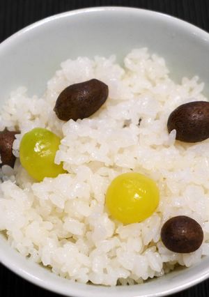 むかごと銀杏の炊き込みご飯-レシピのメイン写真