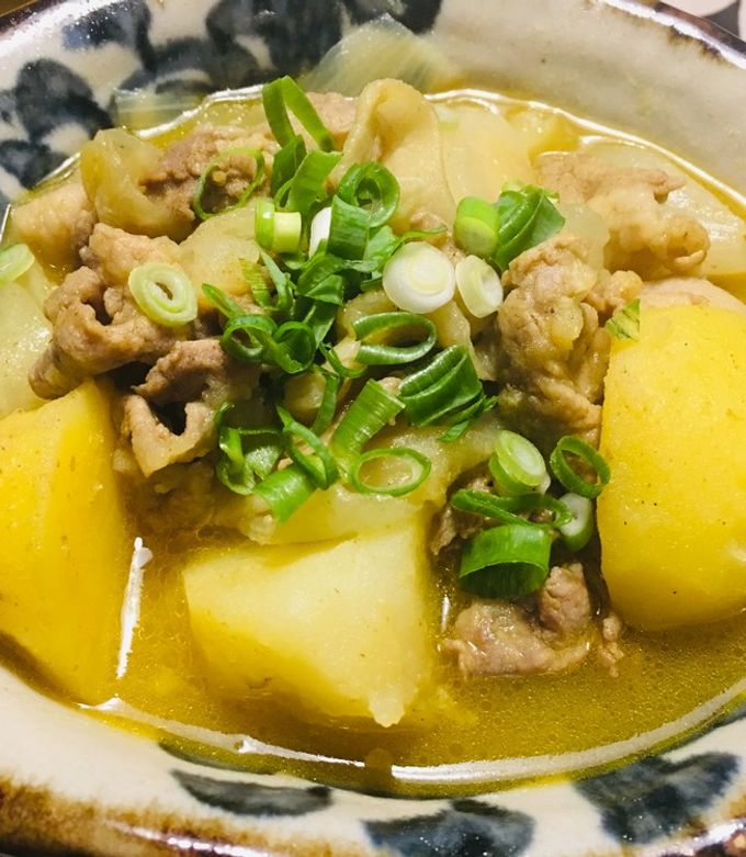 ごはんが進むカレー肉じゃが-レシピのメイン写真