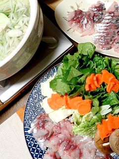 鯵のしゃぶしゃぶ鍋-レシピのメイン写真
