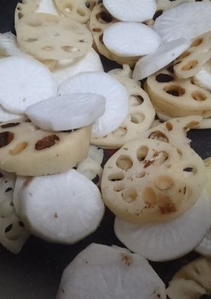 かぶとレンコンのきんぴら炒め-レシピのメイン写真