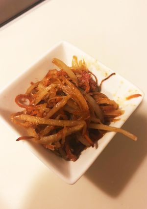 無駄がない大根の皮キンピラ-レシピのメイン写真