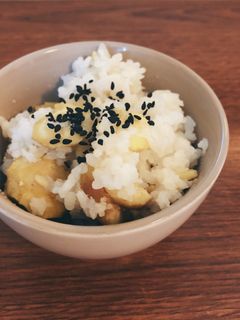 お米もっちり栗ごはん-レシピのメイン写真
