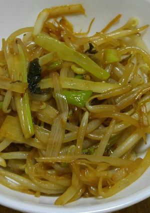 もやしの高菜炒め。-レシピのメイン写真