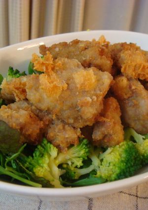 モッチモチ☆鳥ひき肉のから揚げ-レシピのメイン写真