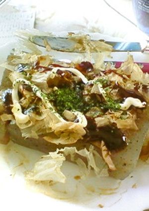 ダイエッター注目★お好み焼き風こんにゃく-レシピのメイン写真