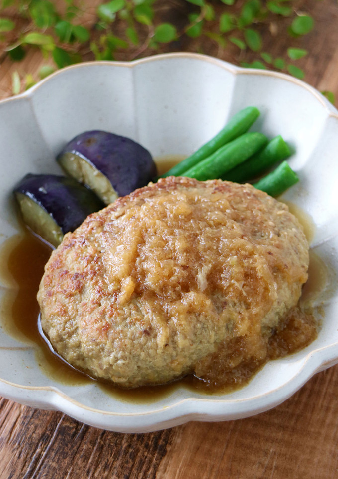 だし煮込み和風ハンバーグ-レシピのメイン写真