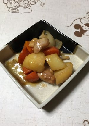 つやつや鶏じゃが-レシピのメイン写真