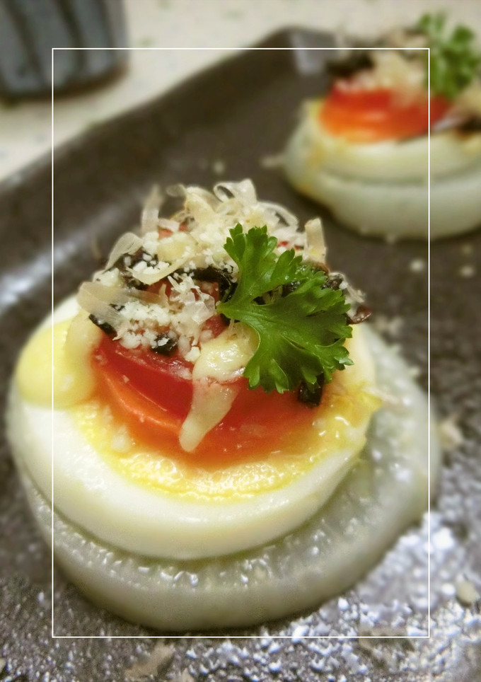ホッとしよ♥　野菜と卵のかさね焼き-レシピのメイン写真