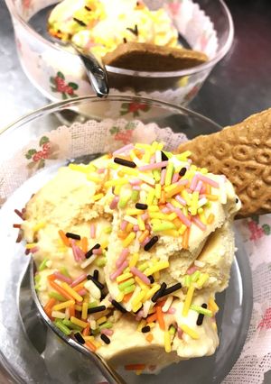 生クリーム&卵を使い切る!アイスクリーム-レシピのメイン写真