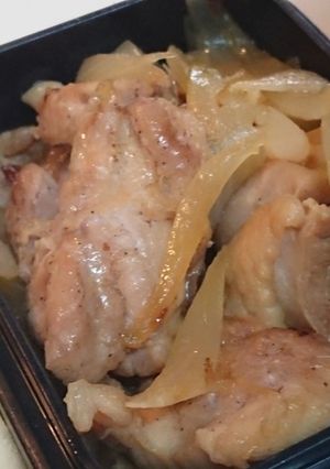 鶏もも肉とオニオンの甘醤油だれからめ煮-レシピのメイン写真