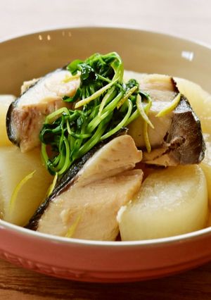 液体塩こうじで☆味付け簡単ブリ大根♪-レシピのメイン写真