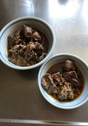 簡単、鳥キモの甘辛煮。-レシピのメイン写真