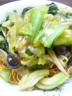 きのこ肉なし皿うどん-レシピのメイン写真
