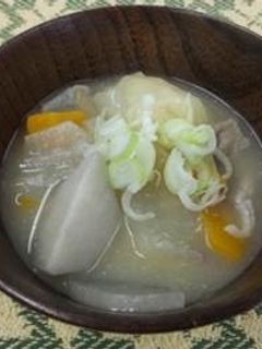 【やまなしの食】おつけだんご-レシピのメイン写真