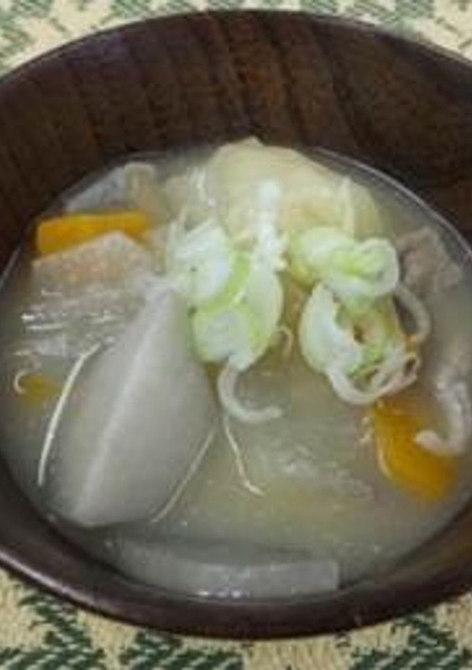 【やまなしの食】おつけだんご-レシピのメイン写真