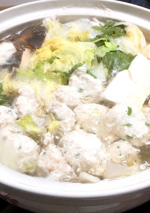しょうがたっぷり✨鶏団子鍋-レシピのメイン写真