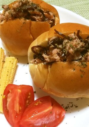 隠し味でさっぱり♪生姜こんぶサンド　-レシピのメイン写真