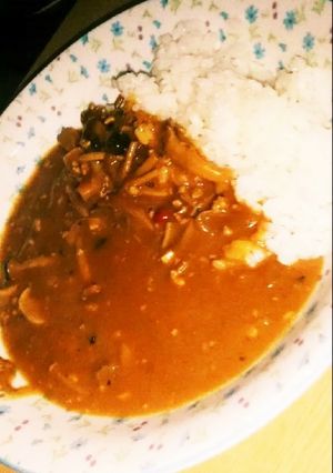 簡単で絶品なきのこカレー*-レシピのメイン写真