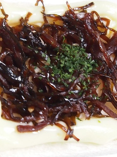 ふじっ子煮生姜こんぶのせパン-レシピのメイン写真