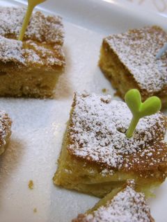 ぐるぐる混ぜて焼くだけリンゴケーキ♡-レシピのメイン写真