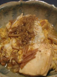 なめたけ豆腐-レシピのメイン写真