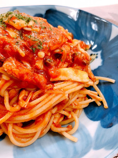 トマトソースパスタ (ボスカイオーラ)-レシピのメイン写真
