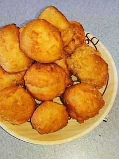 きな粉の豆腐ドーナツ(ゴマ入り)-レシピのメイン写真
