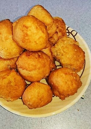 きな粉の豆腐ドーナツ(ゴマ入り)-レシピのメイン写真