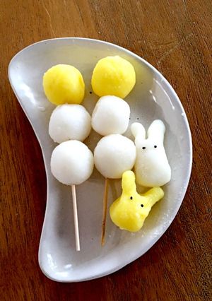 月見団子☆地縛少年花子くん☆もっけ☆-レシピのメイン写真