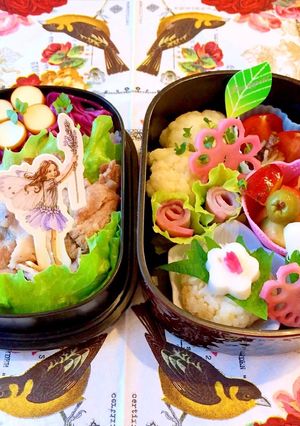こにぎり 常備菜 秋弁当 詰め方-レシピのメイン写真