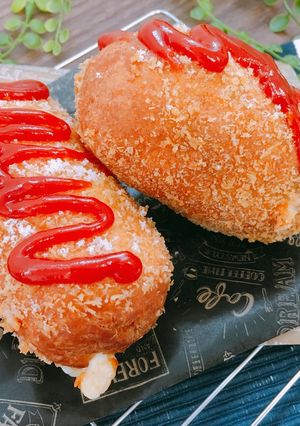 唐揚げチーズドッグ-レシピのメイン写真