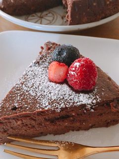 超簡単!♡濃厚チョコレートチーズケーキ♡-レシピのメイン写真