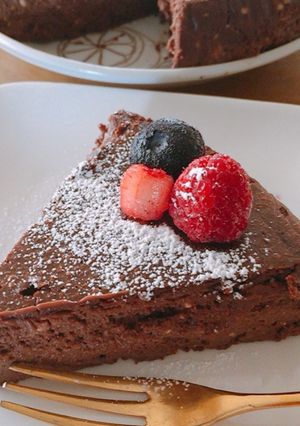 超簡単！♡濃厚チョコレートチーズケーキ♡-レシピのメイン写真
