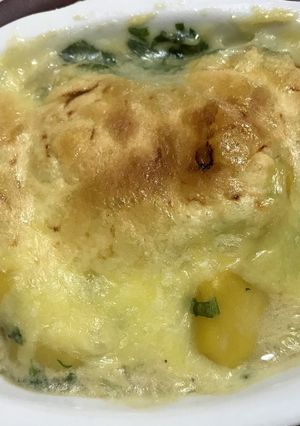 インカのめざめと豆乳のヘルシーグラタン-レシピのメイン写真