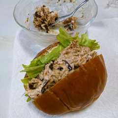 รูปของ ツナおかか昆布サンド☆