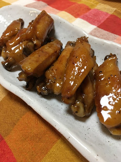 母の味♡手羽中のすっぱ煮♪-レシピのメイン写真