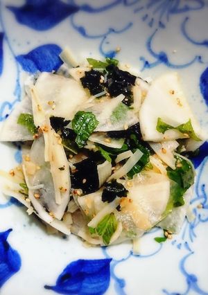 大葉と海苔の大根サラダ-レシピのメイン写真