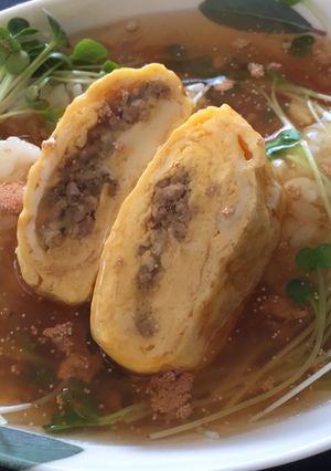 卵焼きの明太子あんかけ丼-レシピのメイン写真