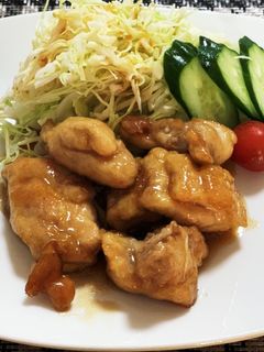 ご飯が進む!鶏もも肉の甘酢炒め-レシピのメイン写真
